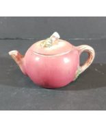MINIATURE APPLE TEAPOT 2&quot; With Lid RUSS - $9.74 CAD