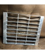 Galvanized Steel Drain Grate with Base, 12”x12” Outdoor Drain Cover and ... - $741.12 MXN