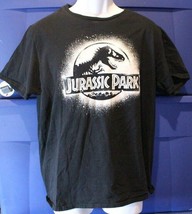 JURASSIC PARK youth Large TSHIRT-black/white Graphic-SS - £8.54 GBP