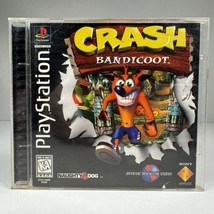 Crash Bandicoot PlayStation 1 PS1 Black Label W/ Manual &amp; Registration Card - £35.47 GBP