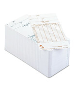 099110000 2-Side Time Clock Cards For Atr120 (250/Pack) New - £30.08 GBP