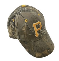 MLB Pittsburgh Pirates Hat Baseball Cap Camo Snap Back Adjustable ‘47 Brand - £12.01 GBP
