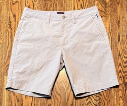 Untuckit Shorts Mens 32 Gray Chino Chancellor Performance 9” Golf Preppy - $26.17