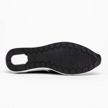 Lyon II Genuine Ostrich and Calfskin Fashion Sneaker Black / White image 5