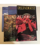 Vintage 1992 Delta Digest Lot Of 5 Magazines - £19.46 GBP