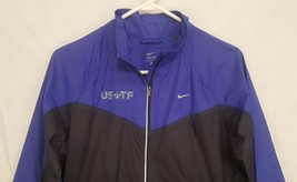 Nike Olympic TEAM USA Womens WindFly Jacket USATF Track Field gold Sz L Issued - £197.00 GBP