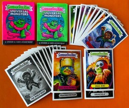 2019 Topps Garbage Pail Kids x Universal Monsters Super7 SDCC gpk 24 Card Set - £105.93 GBP