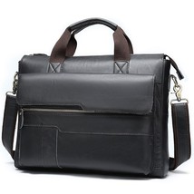 WESTAL Men Briefcases Men&#39;s Bag Genuine Leather Office Bag for Men Laptop Bag Le - £78.26 GBP