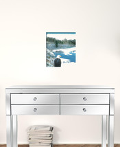 The Lookout 3 White Framed Print Wall Art - $117.49