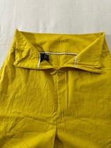 Jules & Leopold Women's Yellow Rear Zip & Slit Pull-On Skirt Size 8 Waist 30" image 8