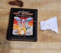 Yar&#39;s Revenge Atari 2600, 1981 CX2655 Vintage Video Game Cartridge Authentic (A) - £6.29 GBP