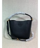 NEW Tory Burch Black McGraw Small Bucket Bag $328 - $328.00