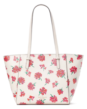 New Kate Spade Becca Floral Tote Fresh Peach Multi - £91.35 GBP