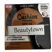 Wet N Wild Mega Cushion Foundation #122B Tawny Medium/Deep Neutral See P... - $19.79