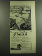 1949 Santa Fe Railroad Ad - Have you seen Grand Canyon yet? - £14.78 GBP