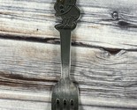 Vintage 1970s Walt Disney Stainless Steel Donald Duck Collectible Fork - $12.59