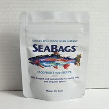 SeaBags All Natural Instant Fish Stock Spices Chef Escoffier&#39;s 1921 Recipe - $19.78