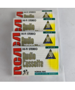Audio Cassette 4 Pack RCA 90 Minutes Normal Bias, Sealed - £11.87 GBP