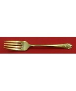 Royal Windsor Vermeil By Towle Sterling Silver Salad Fork 6 5/8&quot; Gold - $1,800.49 MXN