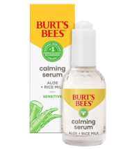 Burt&#39;s Bees Calming Serum with Aloe and Rice Milk for Sensitive Skin 1.0fl oz - £40.32 GBP