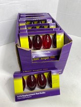 16 Lot x 4 Pack = 64 Christmas C9 Light Bulb Replacements, Red Light Kee... - $29.95