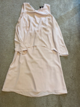 BCBG MAXAZRIA BCBG Pale Pink Peach Sleeveless Dress Size 06 - £18.47 GBP