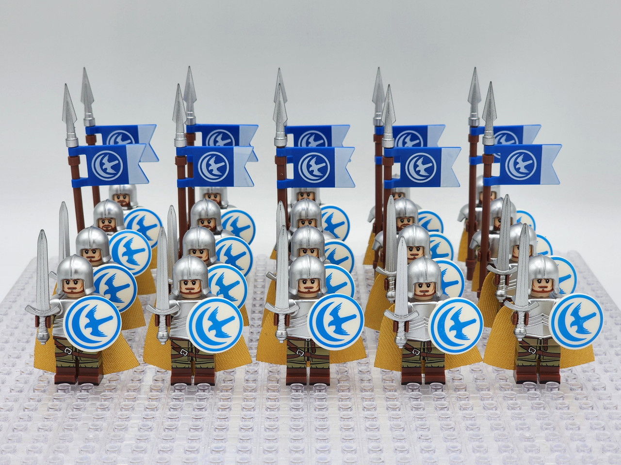Game of Thrones House Arryn The Knights of the Vale Army 20pcs Minifigures Toy