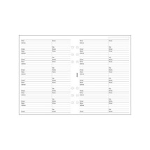Filofax A5 Notepad for Name/ Address/ Email/ Telephone/ Fax/ Mobile  - $10.00