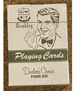 Vintage Wembley Playing Cards Dealer&#39;s Choice Poker Size NEW SEALED - $7.72 CAD