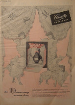 1945 Esquire Original Advertisement WWII Era CHANTILLY Houbigant Perfume - $6.48