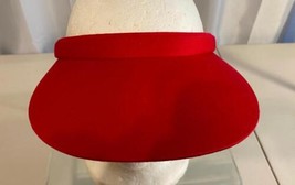 Red Sun Visor RN#87429 New With No Tags - $9.89