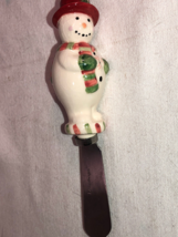 Longaberger Snowman Cheese Spreader - £3.98 GBP