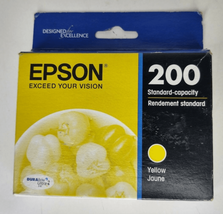 Epson DURABrite Ultra 200 Original Yellow Ink Cartridge Expiration 01/2022 - £6.11 GBP