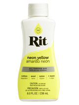 Rit Liquid Dye - Neon Yellow, 8 oz. - £4.68 GBP