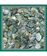 Gemstone Embellishment Moss Agate Small UNDRILLED Chips 50g (1.75 oz) - $2.67