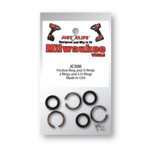Just clips 1/2" friction rings & o-rings for milwaukee tools - 10 pack - $143.49
