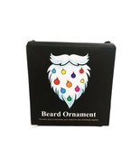 Beard Ornaments Holiday Decoration  (Pack of 12) 6  Colors with MINI-CLIPS - $71.82 MXN