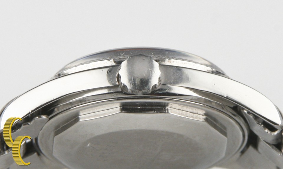 Ladies Baume & Mercier Stainless Steel Baumatic Automatic Watch w/ Date 1215 Vtg Item image 4