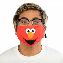 Elmo Sesame Street Bigface Adjustable Face Cover Red - £11.80 GBP