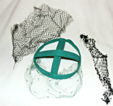 Vintage 1950’s Lot - Fascinator Insert With Netting + Add&#39;l Netting + Hat Pins - £7.83 GBP