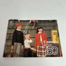 Canon T50 Camera Instruction Manual Japan - $84.93 MXN