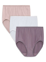 Vanity Fair Ladies Womens Comfort Stretch Brief Panties 3-Pack Size S/5 - £19.69 GBP