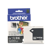 Brother Innobella LC51BK Ink Cartridge, 500 Page Yield, Black - £35.25 GBP