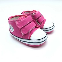 Itaar Baby Girls Sneakers Canvas Hook &amp; Loop Pink US Size 5 - £7.78 GBP