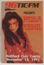 PAULA ABDUL - VINTAGE ORIGINAL CONCERT TOUR CLOTH BACKSTAGE PASS - £8.04 GBP