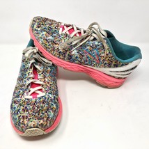 New Balance Womens Colorful Dots Running Training Shoes Sz 7 Workout Exe... - $44.54