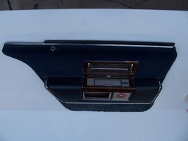 1991 CADILLAC BROUGHAM d&#39;Elegance LEFT REAR BLUE VELOUR DOOR PANEL OEM USED - $4,343.80 MXN