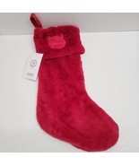 Martha Stewart Pet Cat Faux Fur Red 22&quot; Fluffy Soft New with Tag! - €26,15 EUR