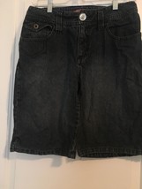 Faded Glory Women&#39;s Blue Jean Shorts Pockets Size 4 - £25.32 GBP