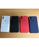 Genuine Apple Silicone Case for Apple iPhone X / XS OR X/XS MAX PICK YOU... - £11.66 GBP+